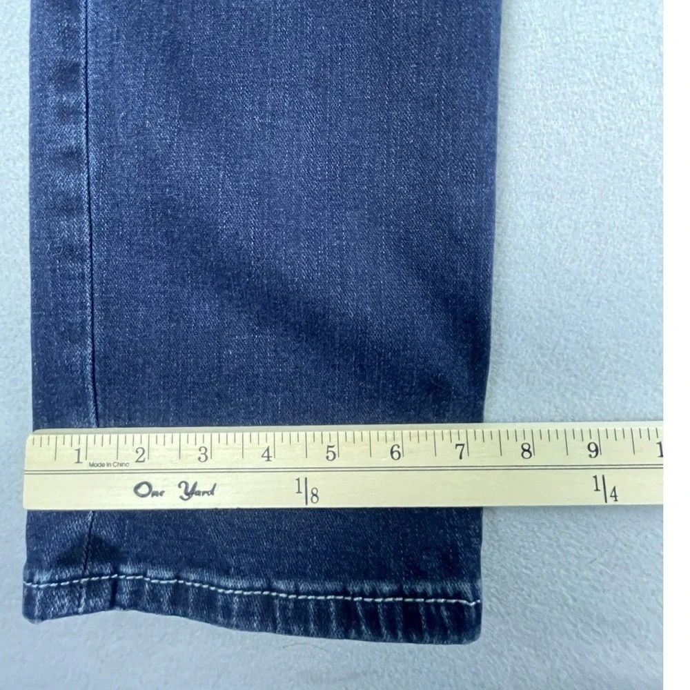 True Religion Jeans Men 40 Blue Rocco Relaxed Skinny No Flap Dark Wash NWOT